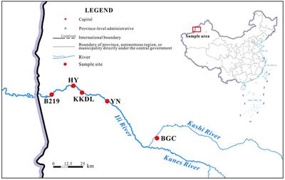 The Occurrence and Distribution Pattern of Antibiotic Resistance Genes and Bacterial Community in the Ili River